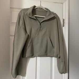 Women’s Lululemon Brushed SoftStreme Ribbed Half Zip